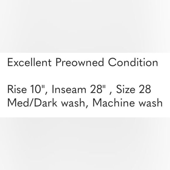 J. CREW SKINNY STRETCH JEANS Size 28 - Picture 3 of 5